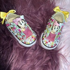 Custom Minnie Mouse Chuck Taylors